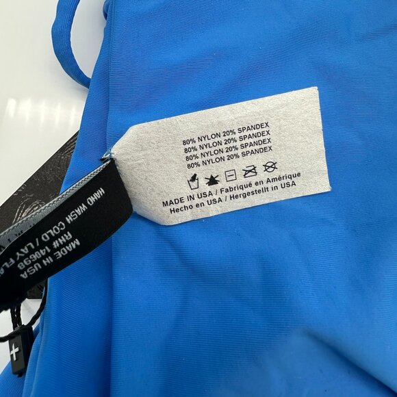 Tavik Women's Mirage Top‎ / Jax Tie Side Swim Combo Set, Size Large, Marina Blue - Picture 13 of 13